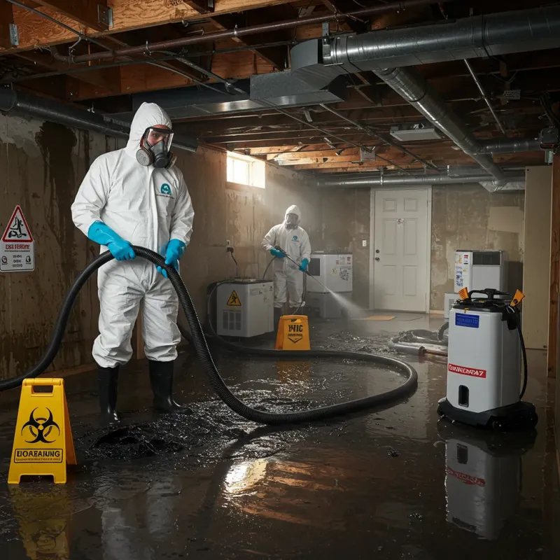 Sewage Backup Cleanup Service in Harrogate, TN