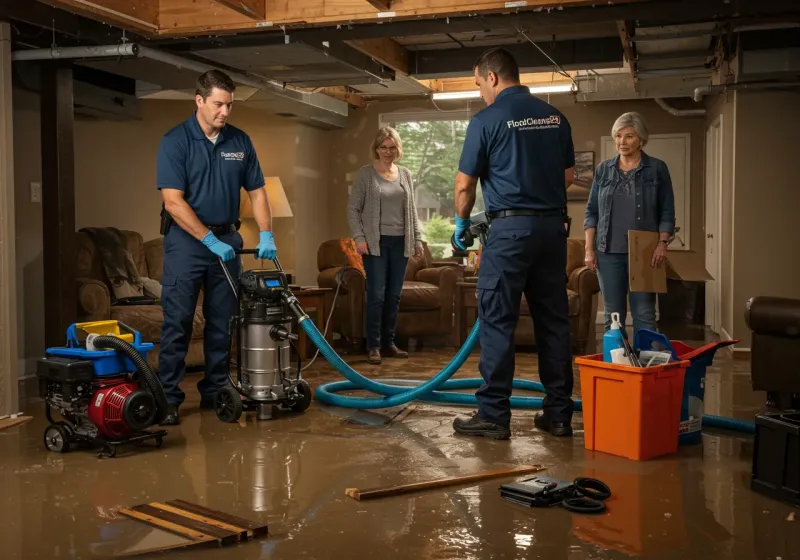 Basement Water Extraction and Removal Techniques process in Harrogate, TN